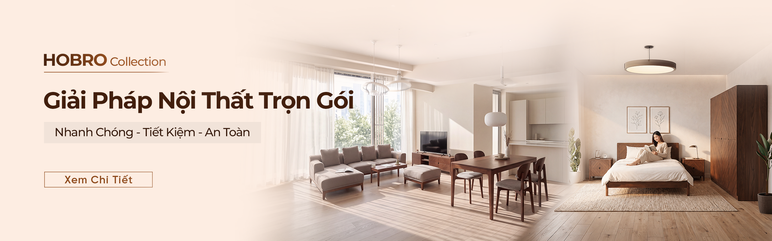 Bộ Sưu Tập Nội Thất Gỗ Tự Nhiên - Không Gian Ấm Cúng