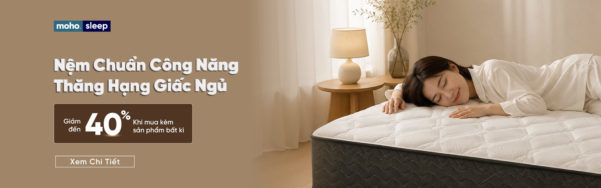 Bộ Sưu Tập Nệm & Nội Thất Phòng Ngủ Mộc Tâm